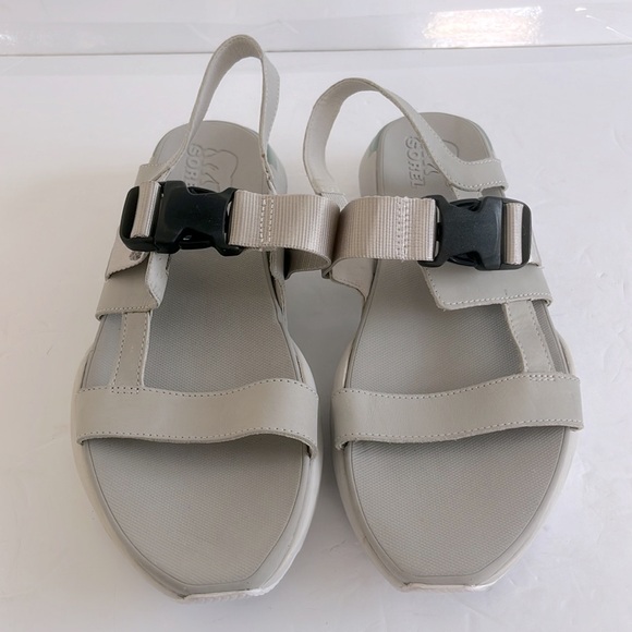 SOREL Women’s Kinetic Impact Sling Sporty LEATHER Sandal Shoes Size 11 - Picture 11 of 16